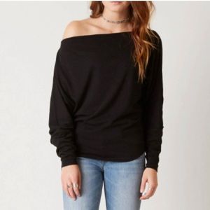 We The Free Dolman Sleeve Boat Neck Top